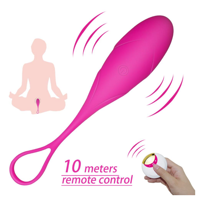 Vibrating Egg/Ben Wa ball for Kegel Exercise/USB Rechargeable Vibrators with Wireless Remote - Your Goods Central