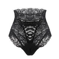 Sexy High Waist Lace Thongs Lingerie - Your Goods Central