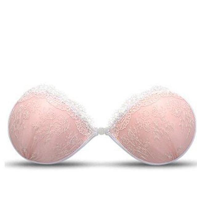 Sexy Strapless Lace Embroidery Bra - Your Goods Central