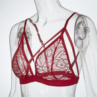 Lace Strappy Bra