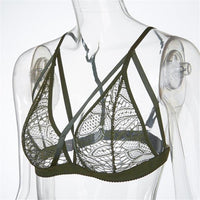 Lace Strappy Bra