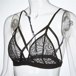 Lace Strappy Bra