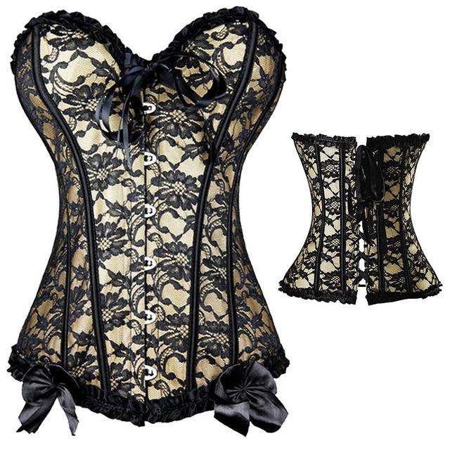 Playful Push Up Lace Corset