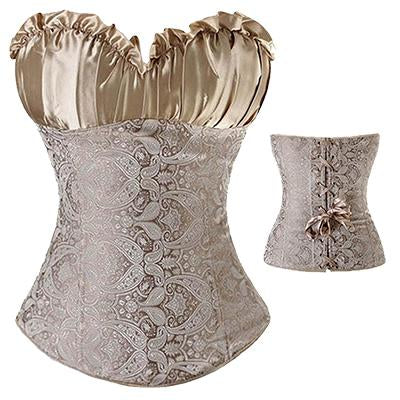 Accentuating Lace Corset