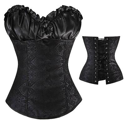 Accentuating Lace Corset