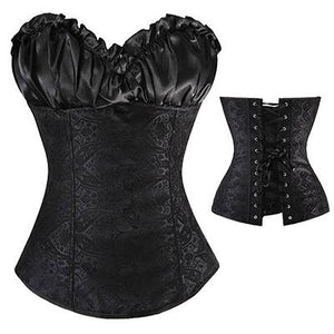 Accentuating Lace Corset