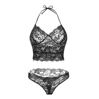 Sexy French  Lace Lingerie Bra and Panty Set - Your Goods Central